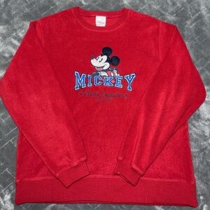 Vintage Disney Vibrant Red crewneck